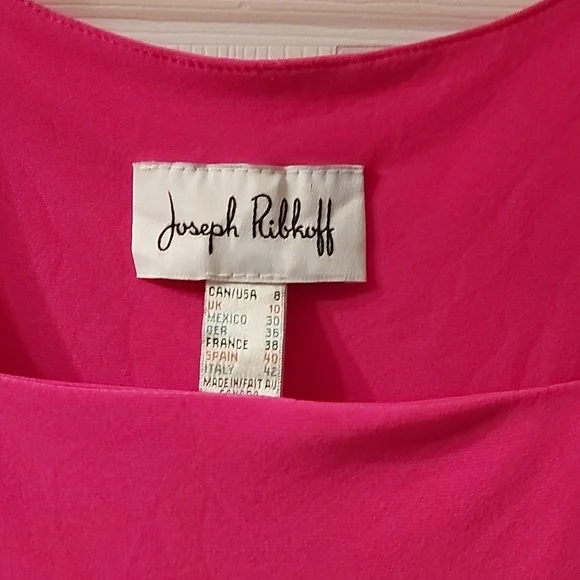 Joseph Ribkoff Sleeveless Top with Zip Detail on Both Sides Square Neckline. - Picture 3 of 6